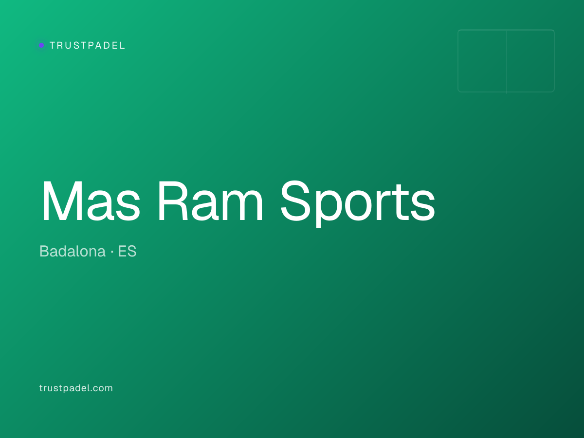 Mas Ram Sports padel club