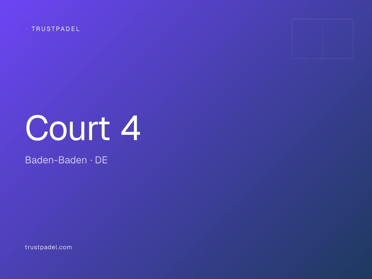 Court 4 padel club