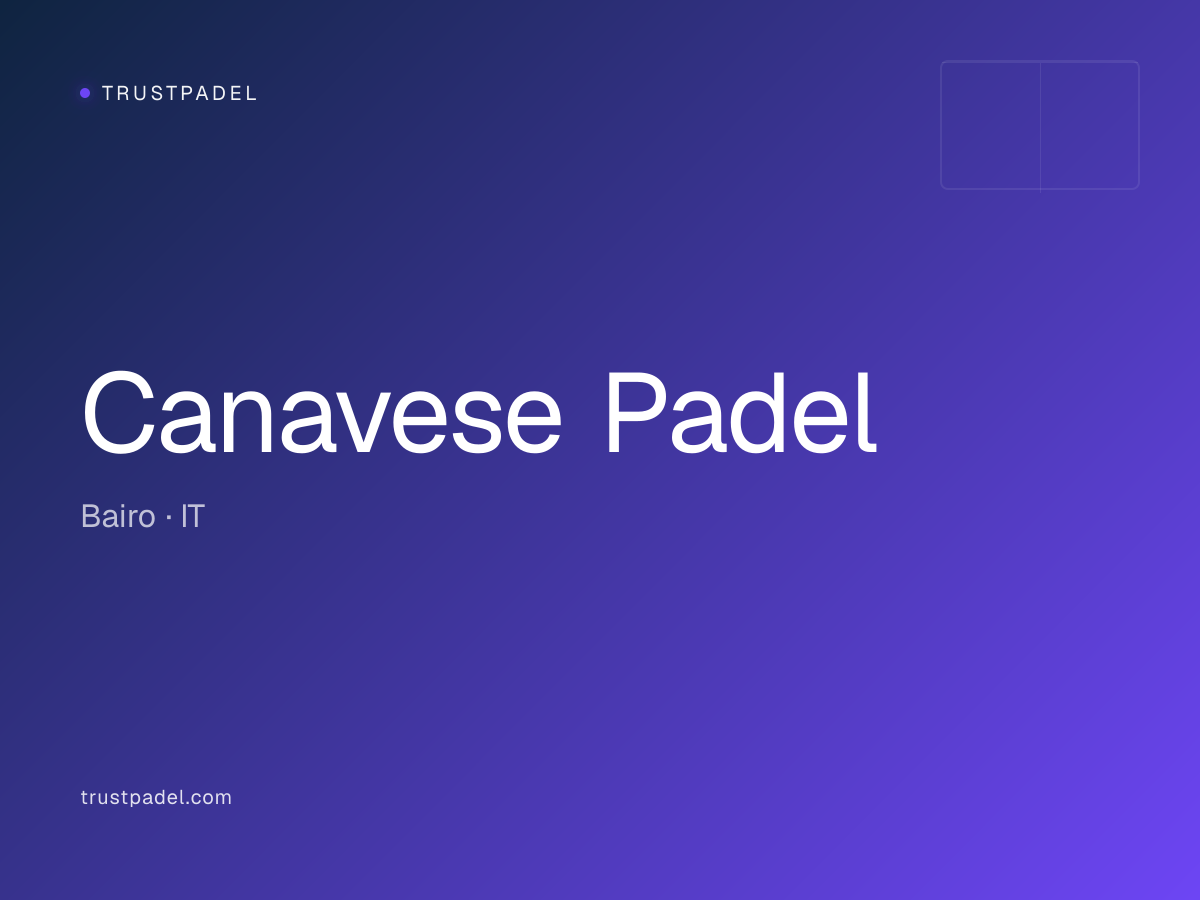 Canavese Padel padel club