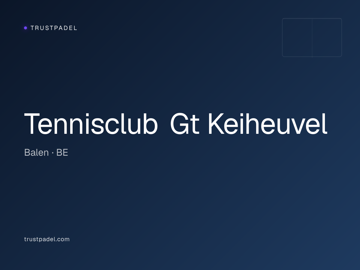 Tennisclub Gt Keiheuvel padel club