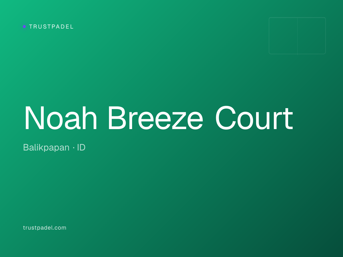 Noah Breeze Court padel club