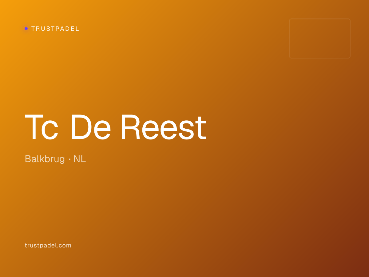 Tc De Reest padel club