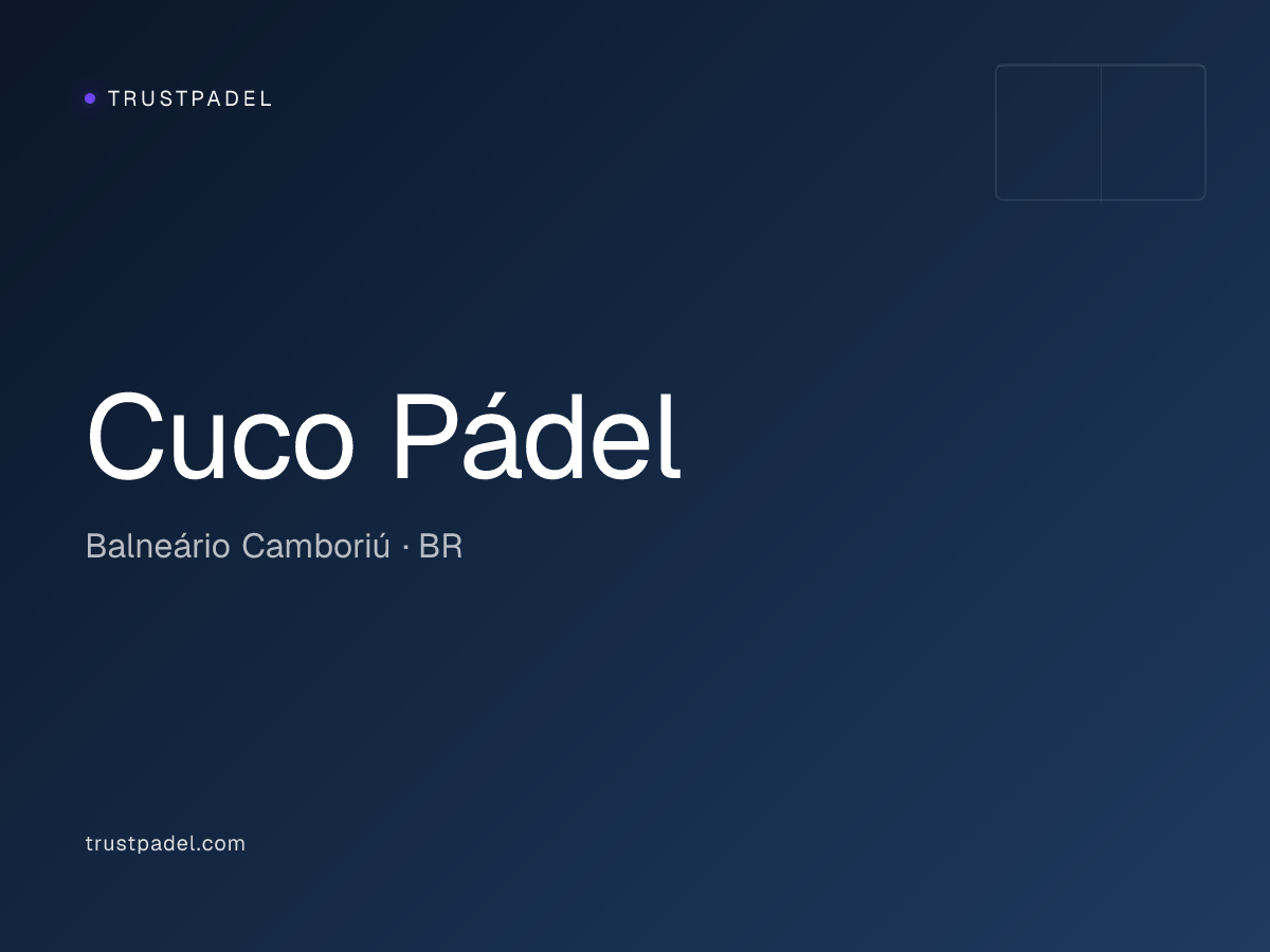 Cuco Pádel padel club