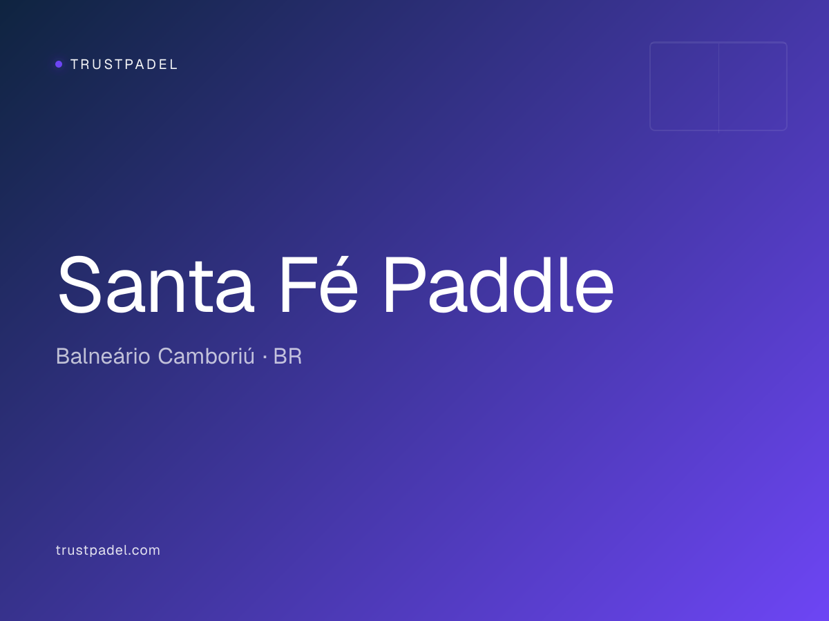 Santa Fé Paddle padel club