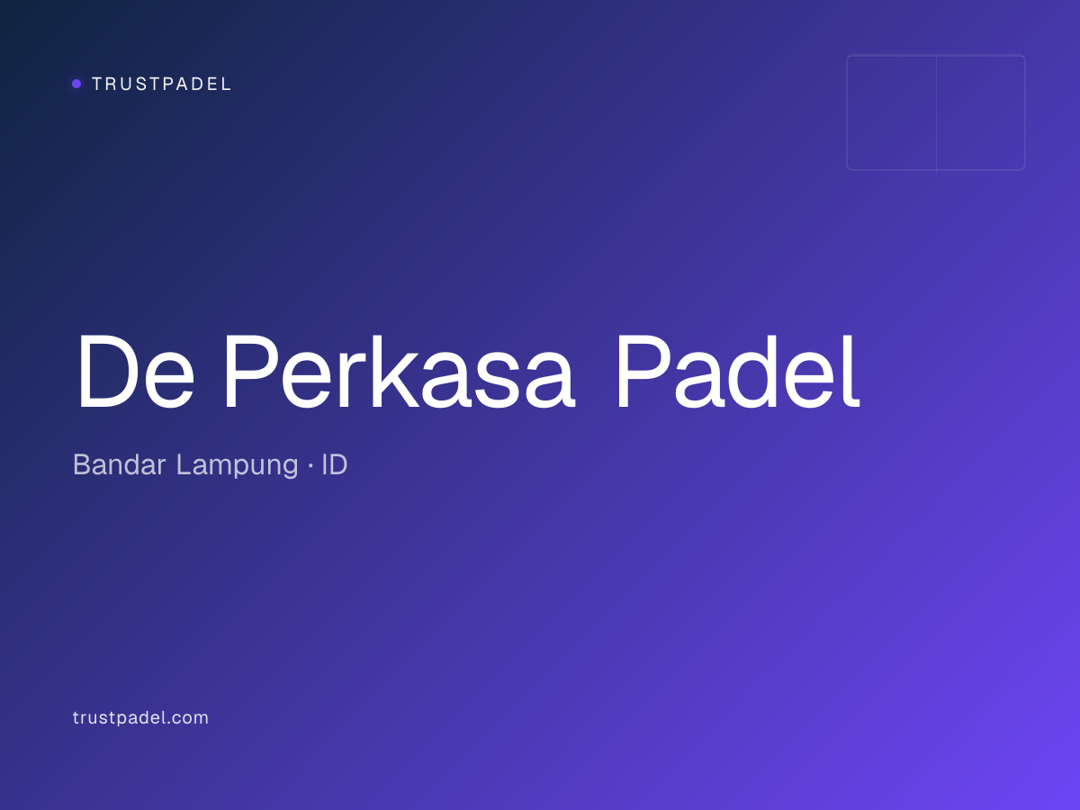 De Perkasa Padel padel club