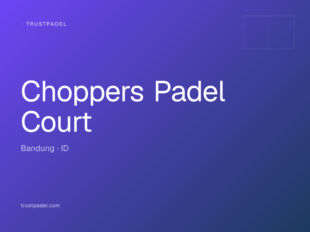 Choppers Padel Court padel club