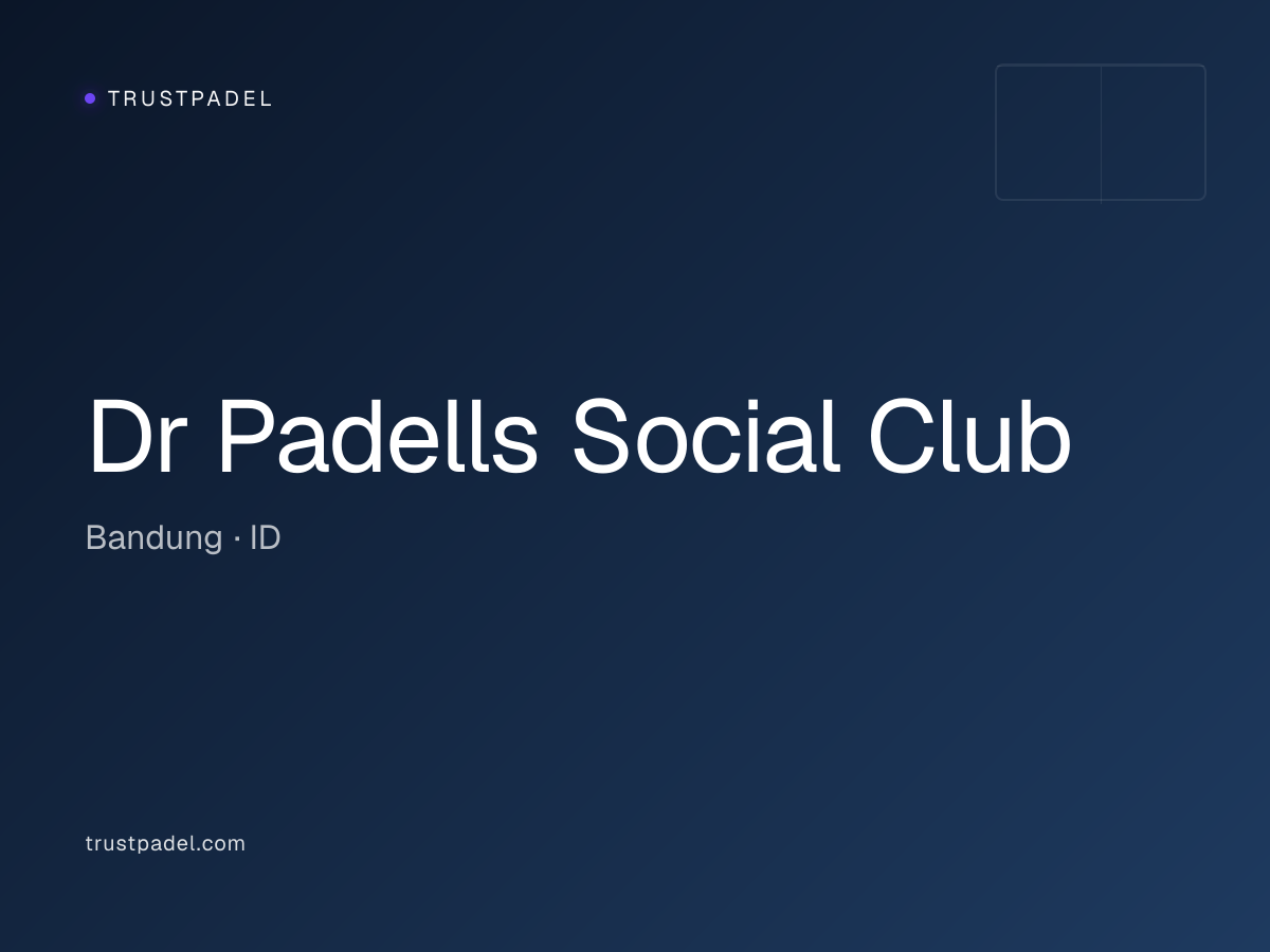 Dr Padells Social Club padel club
