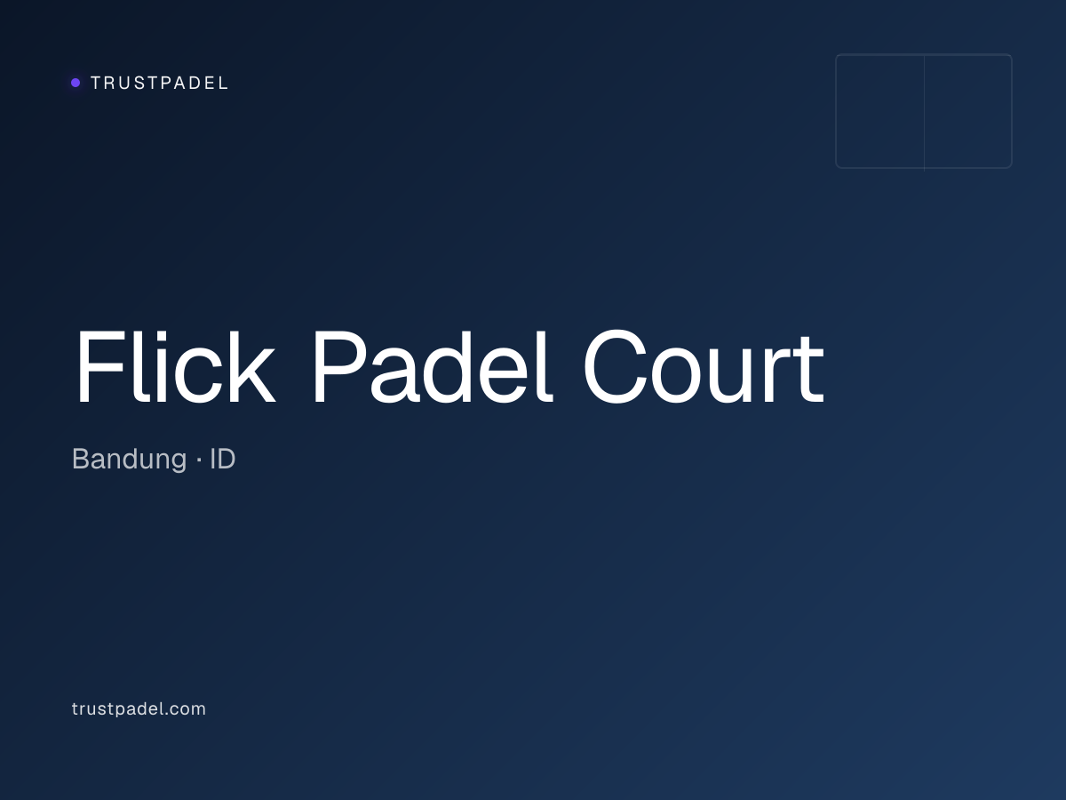 Flick Padel Court padel club