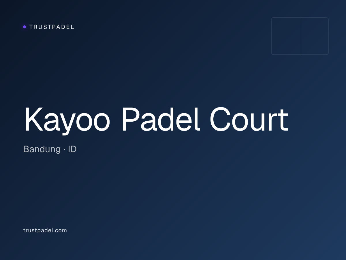 Kayoo Padel Court padel club