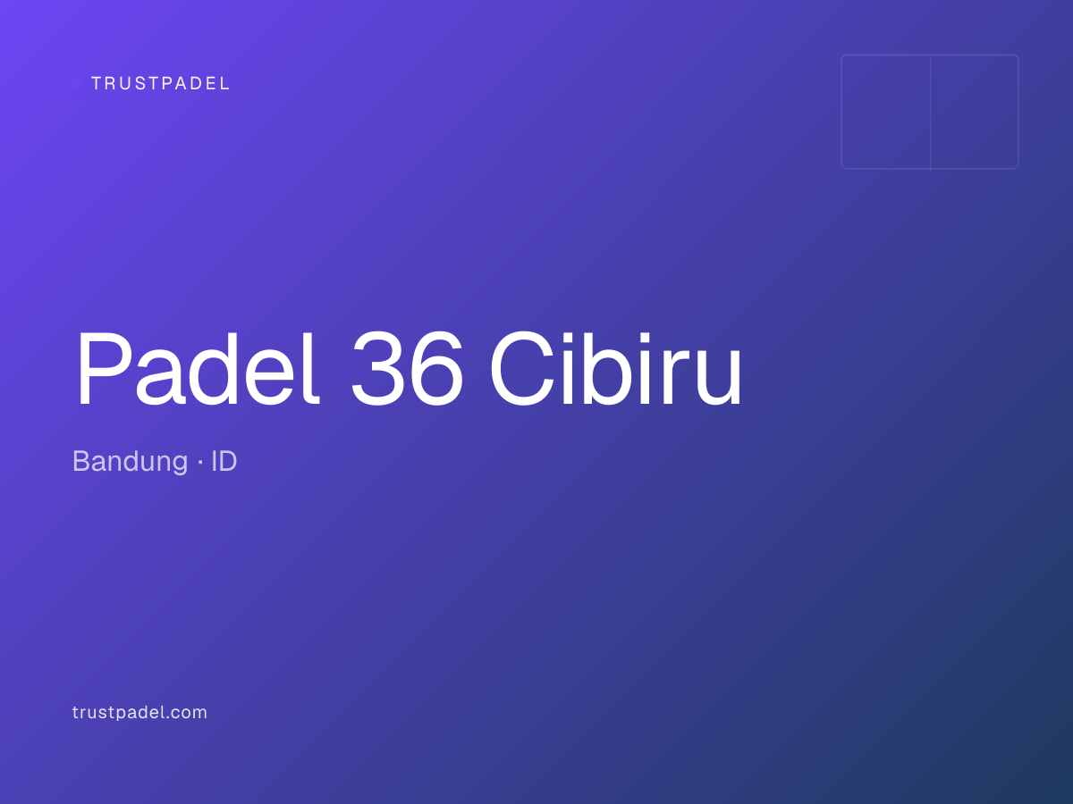 Padel 36 Cibiru padel club