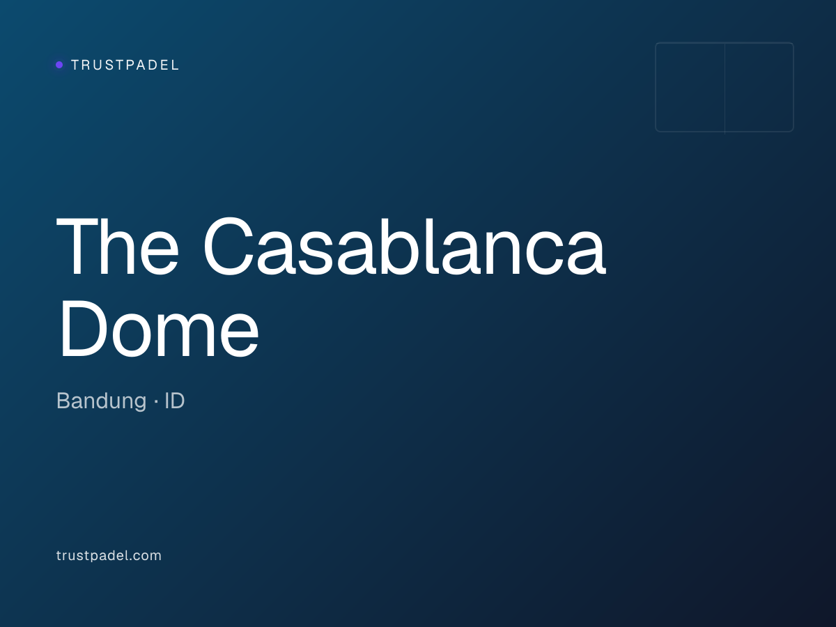 The Casablanca Dome padel club