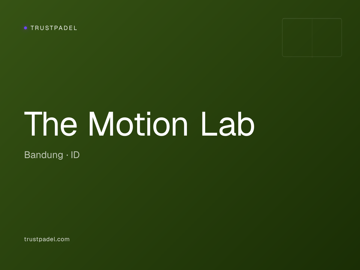 The Motion Lab padel club