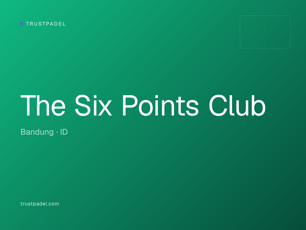 The Six Points Club padel club