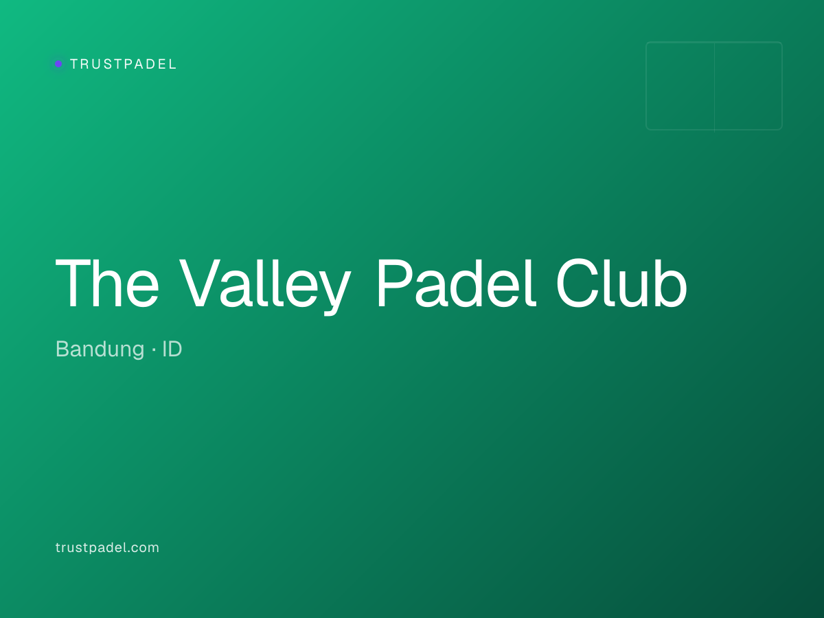 The Valley Padel Club padel club