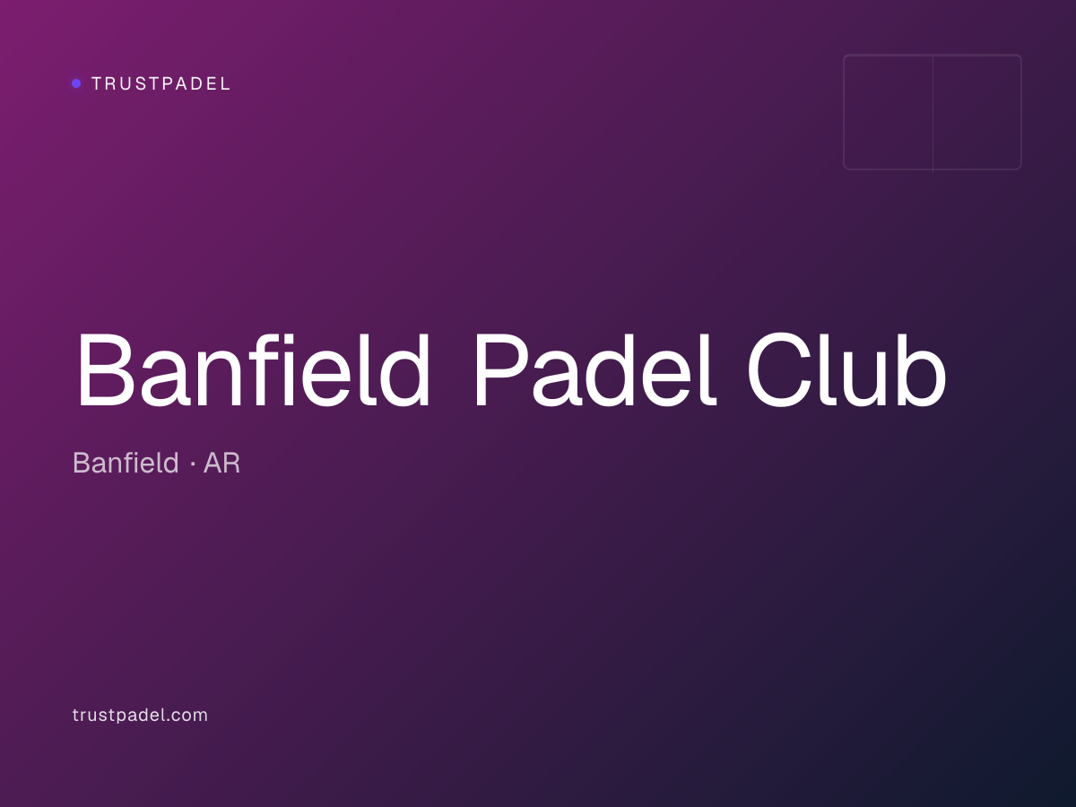 Banfield Padel Club padel club