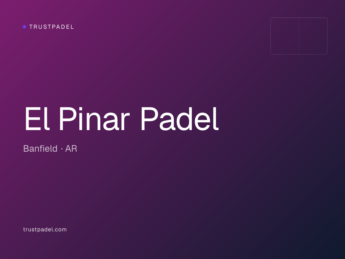 El Pinar Padel padel club