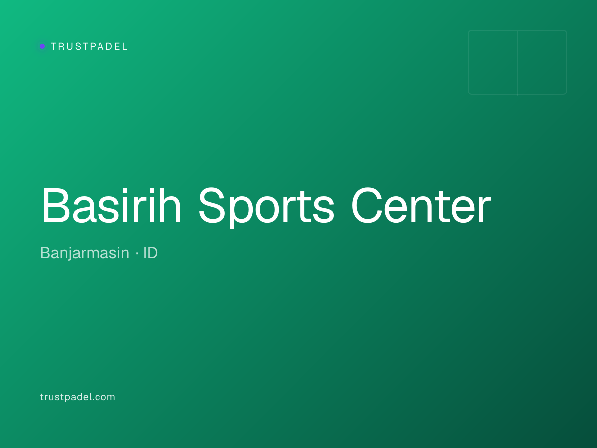 Basirih Sports Center padel club