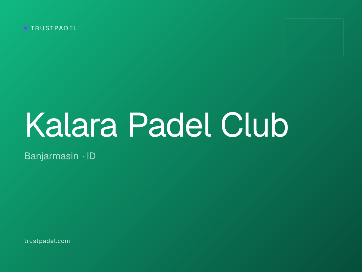Kalara Padel Club padel club