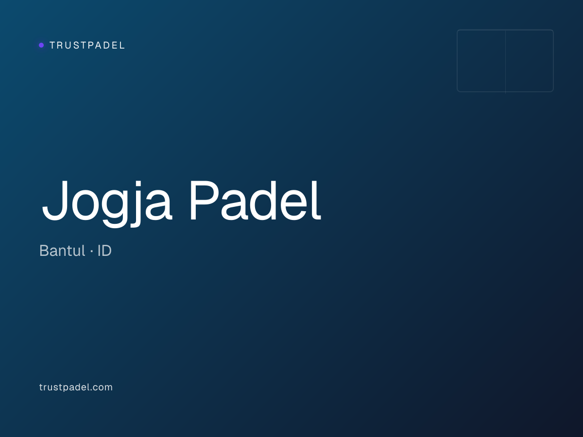 Jogja Padel padel club