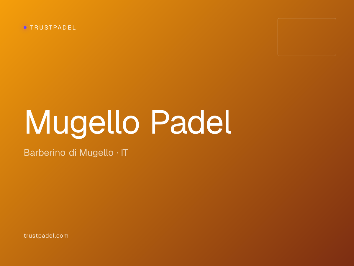 Mugello Padel padel club