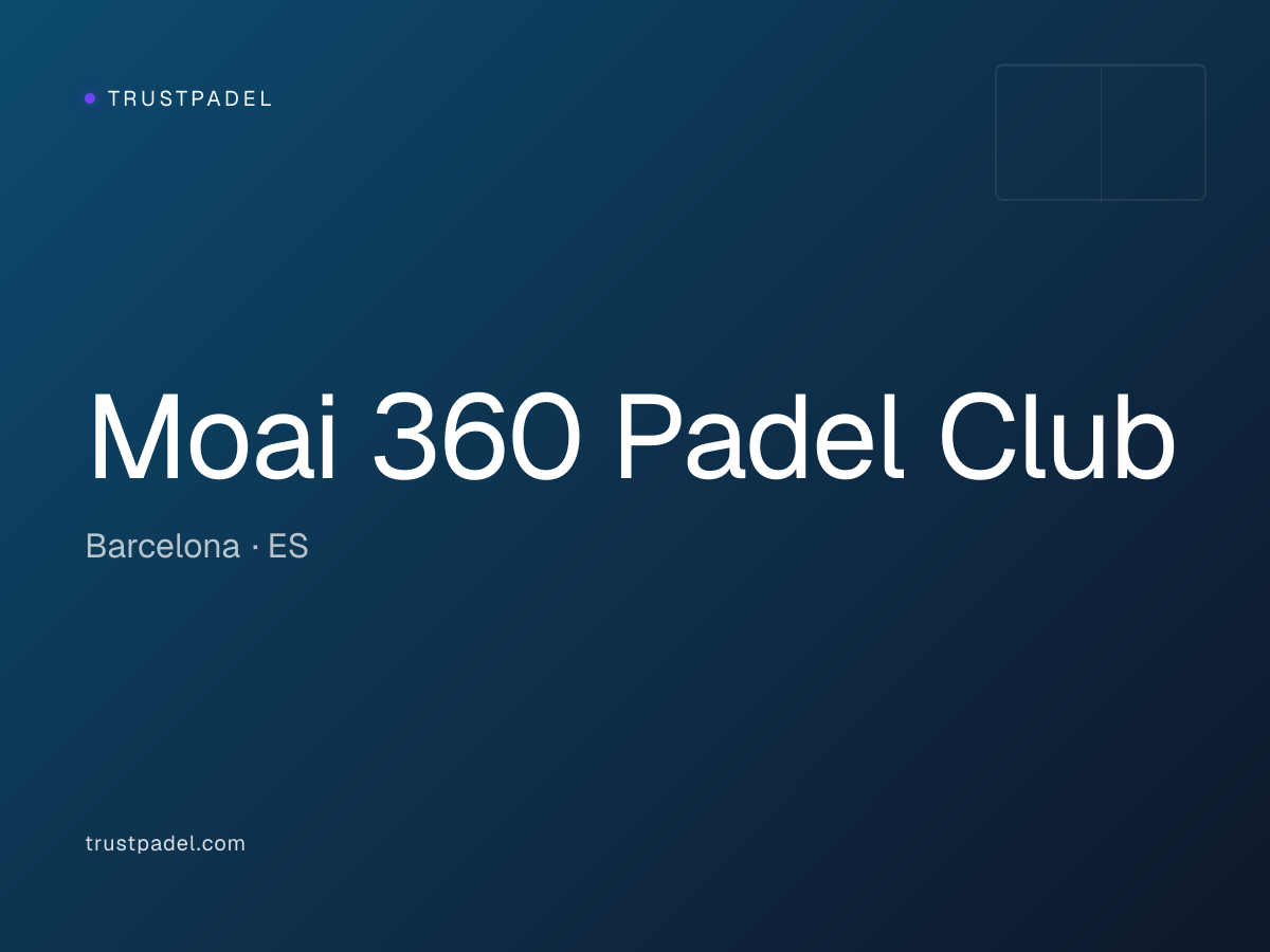 Moai 360 Padel Club padel club