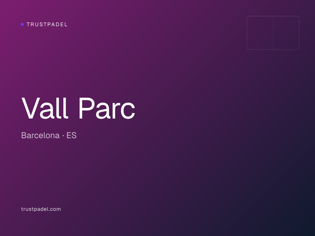 Vall Parc padel club