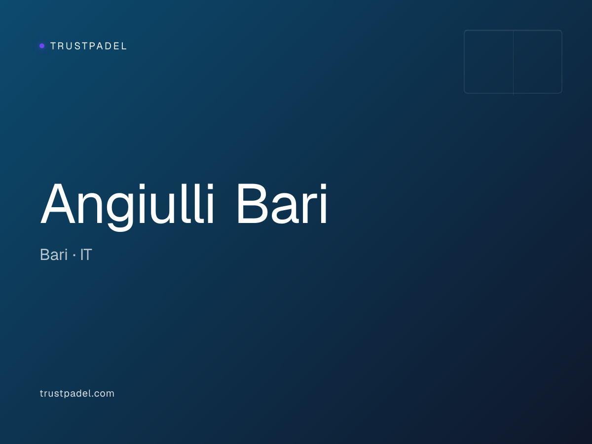 Angiulli Bari padel club