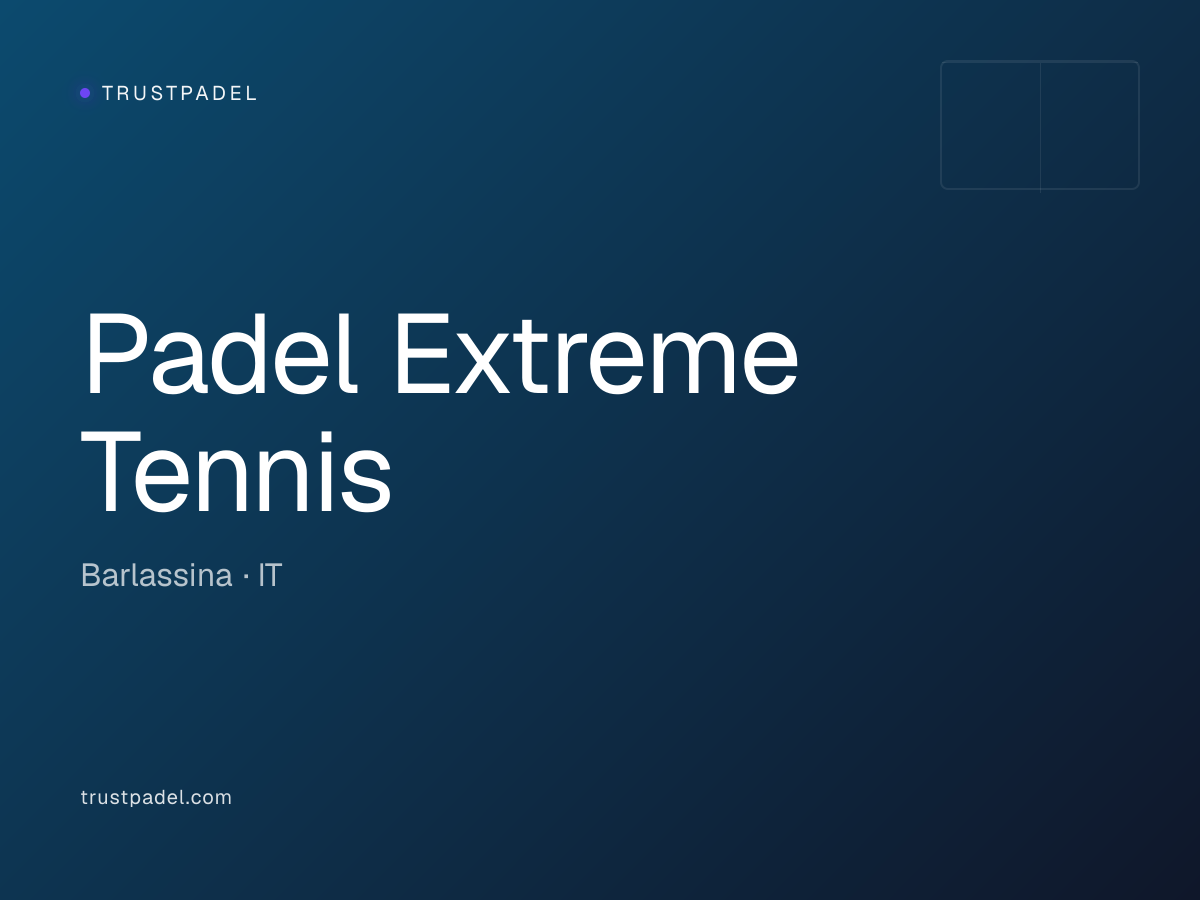 Padel Extreme Tennis padel club