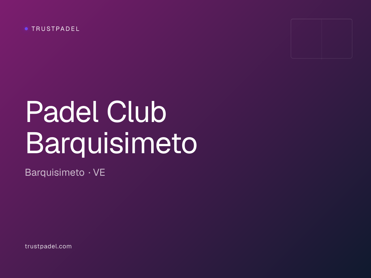 Padel Club Barquisimeto padel club