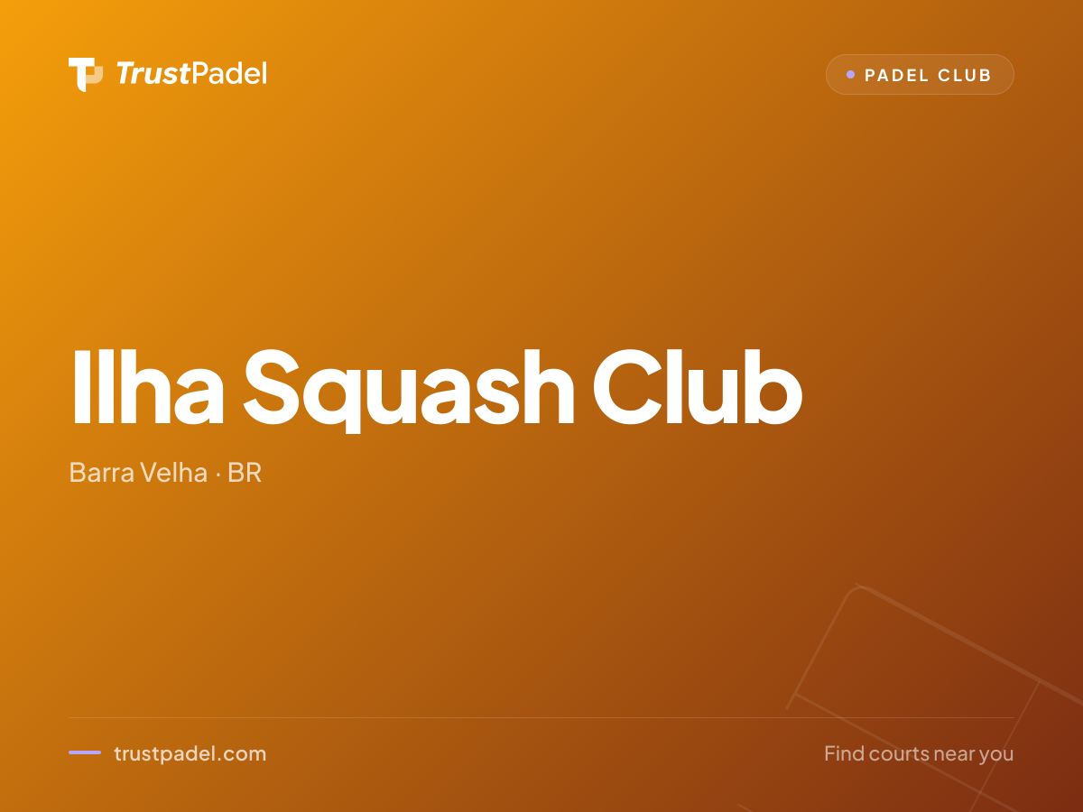 Ilha Squash Club padel club