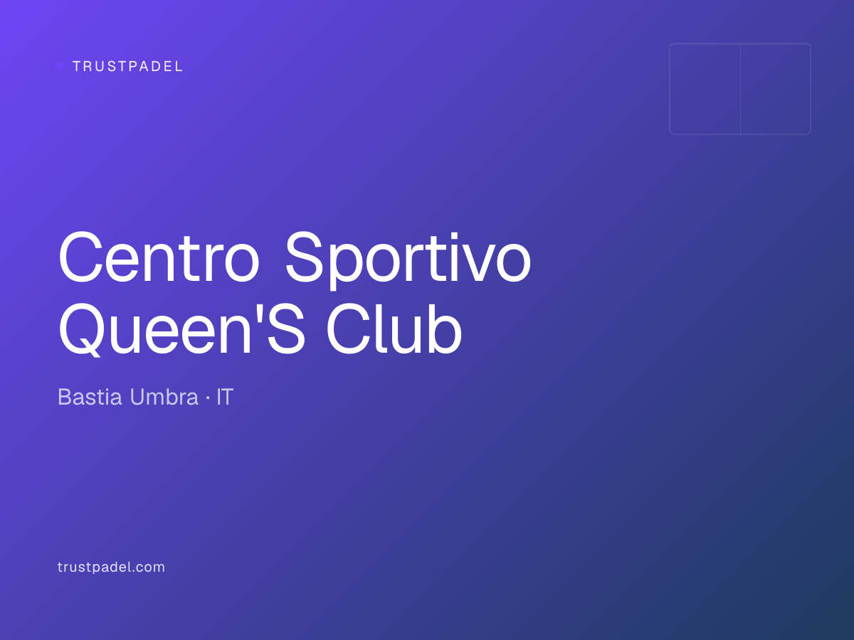 Centro Sportivo Queen'S Club padel club