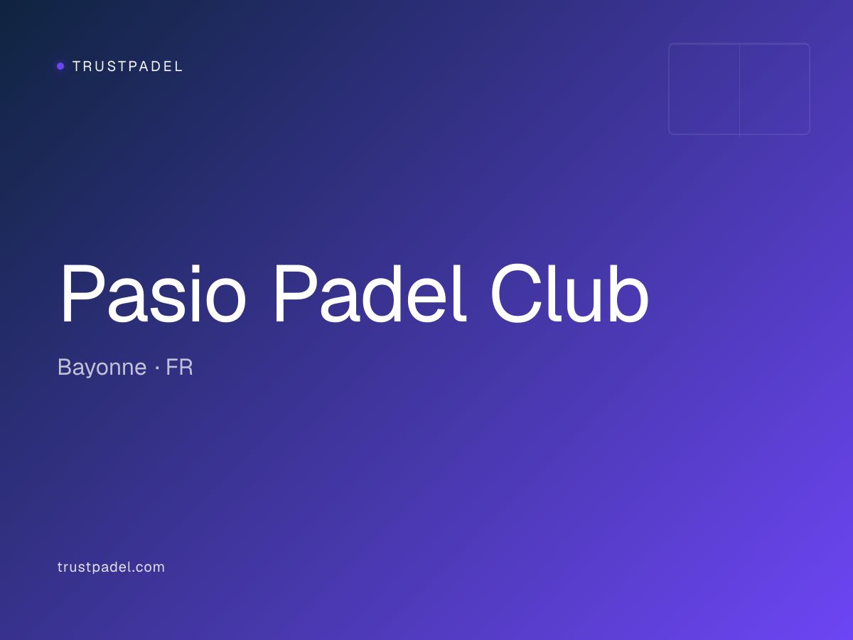 Pasio Padel Club padel club