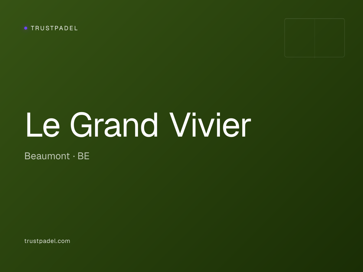 Le Grand Vivier padel club