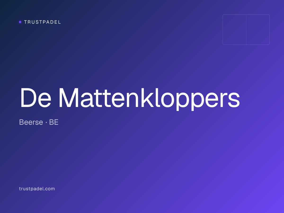 De Mattenkloppers padel club
