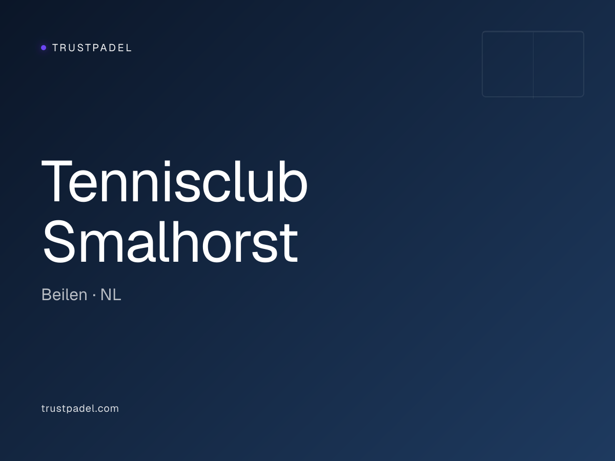 Tennisclub Smalhorst padel club