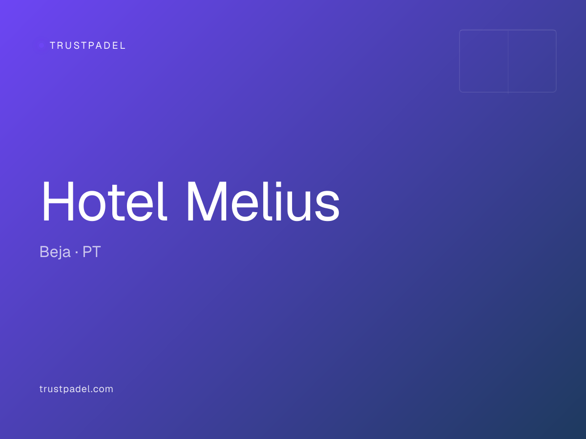 Hotel Melius padel club