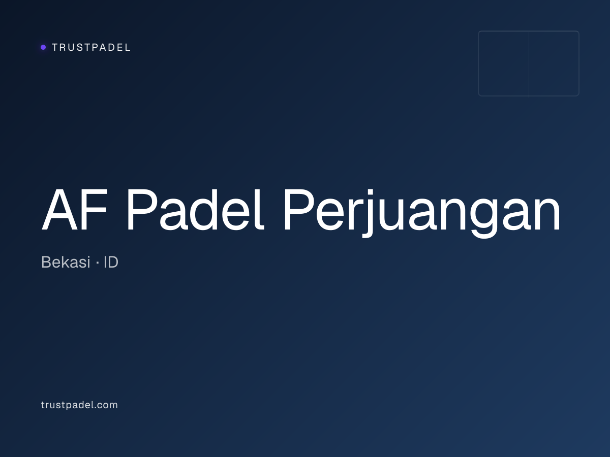 AF Padel Perjuangan padel club