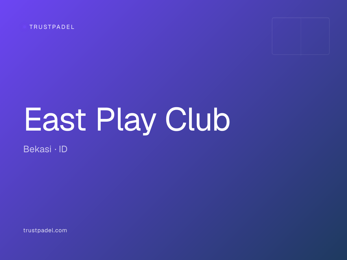 East Play Club padel club