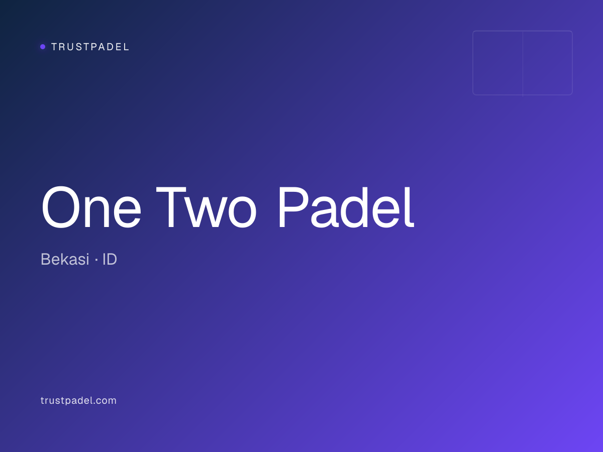 One Two Padel padel club