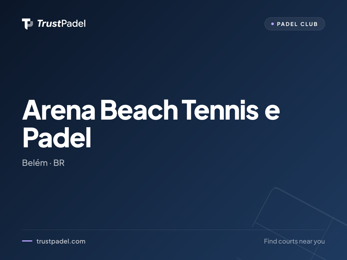 Arena Beach Tennis e Padel padel club