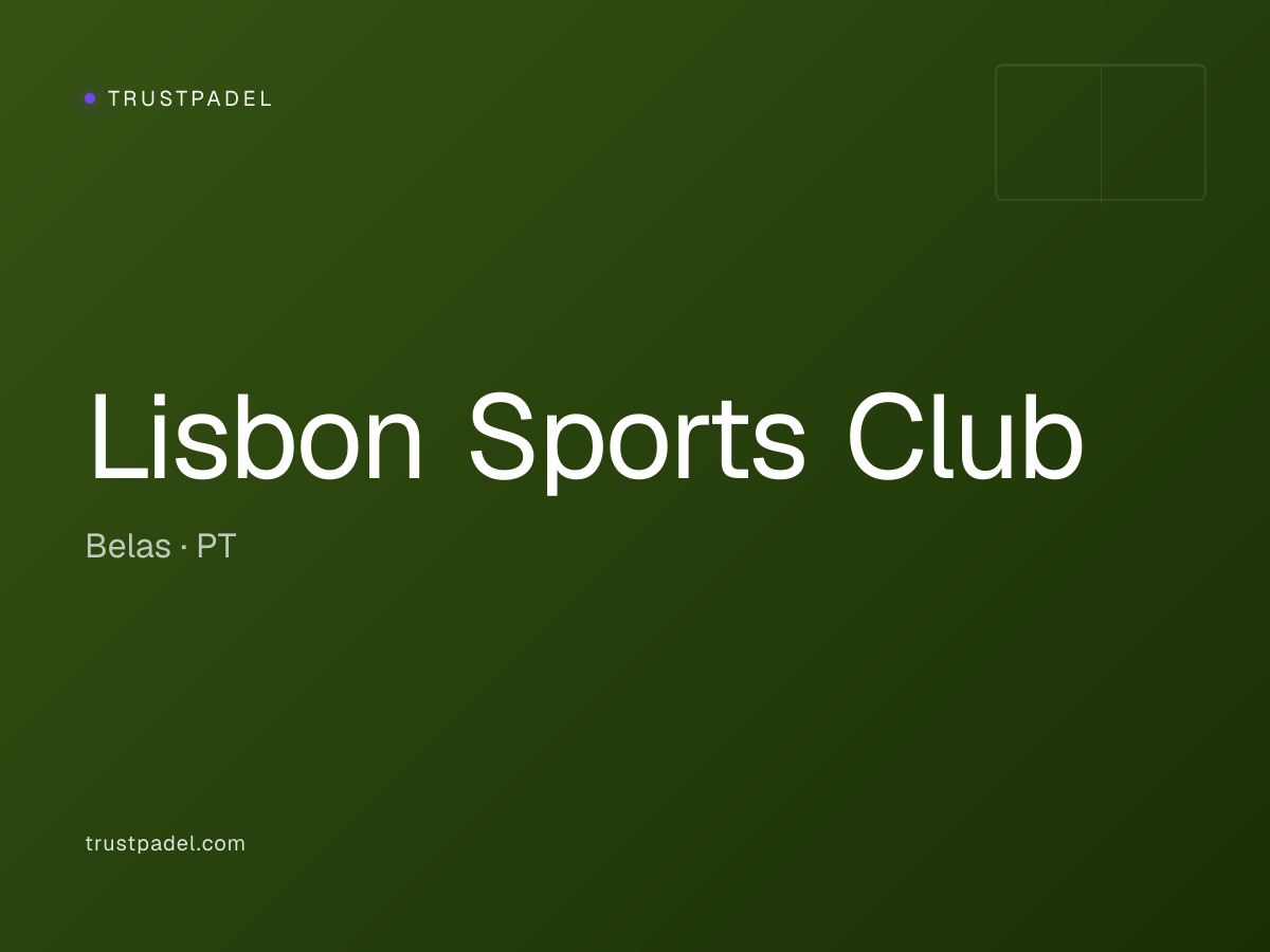 Lisbon Sports Club padel club