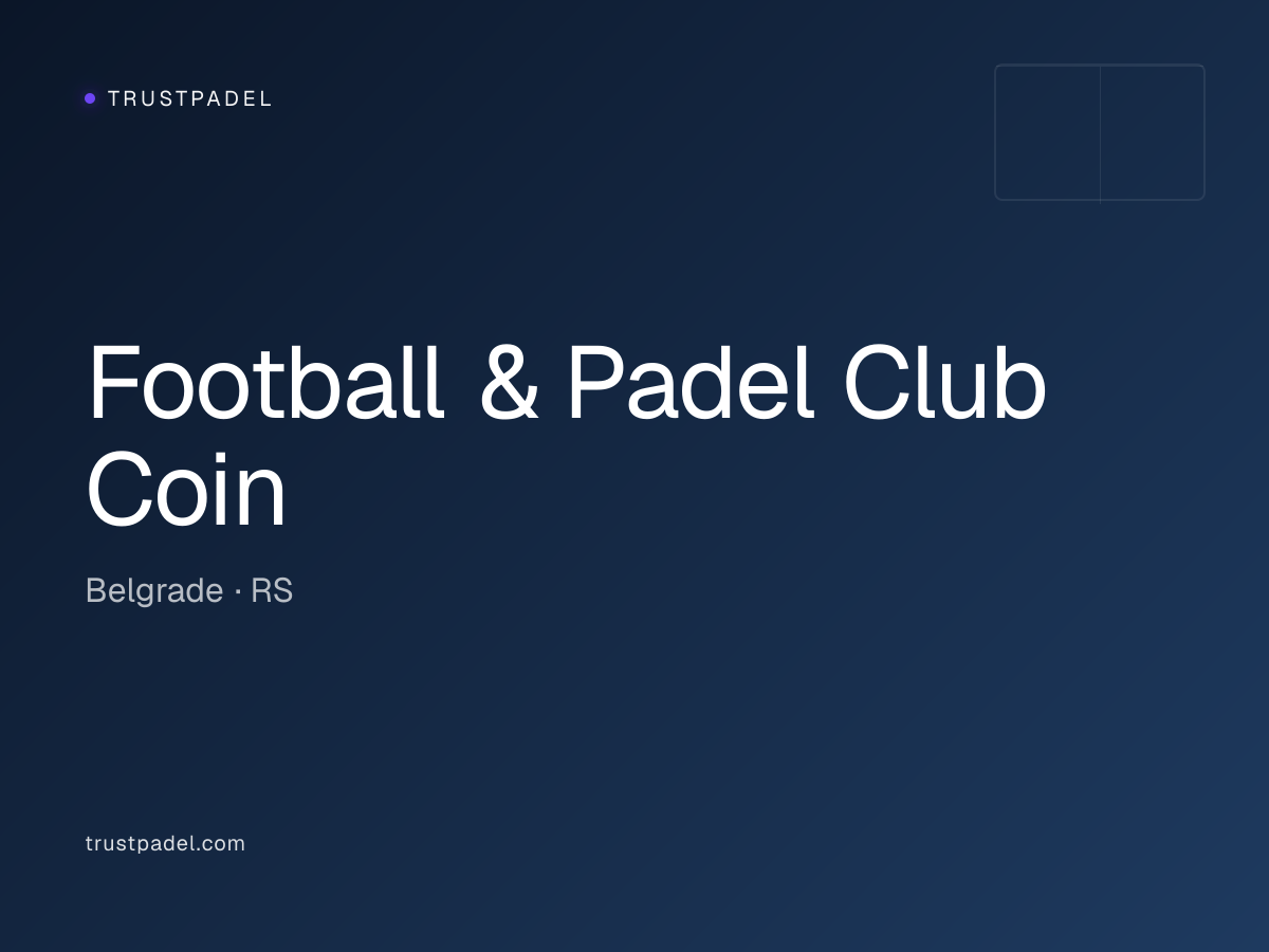 Football & Padel Club Coin padel club