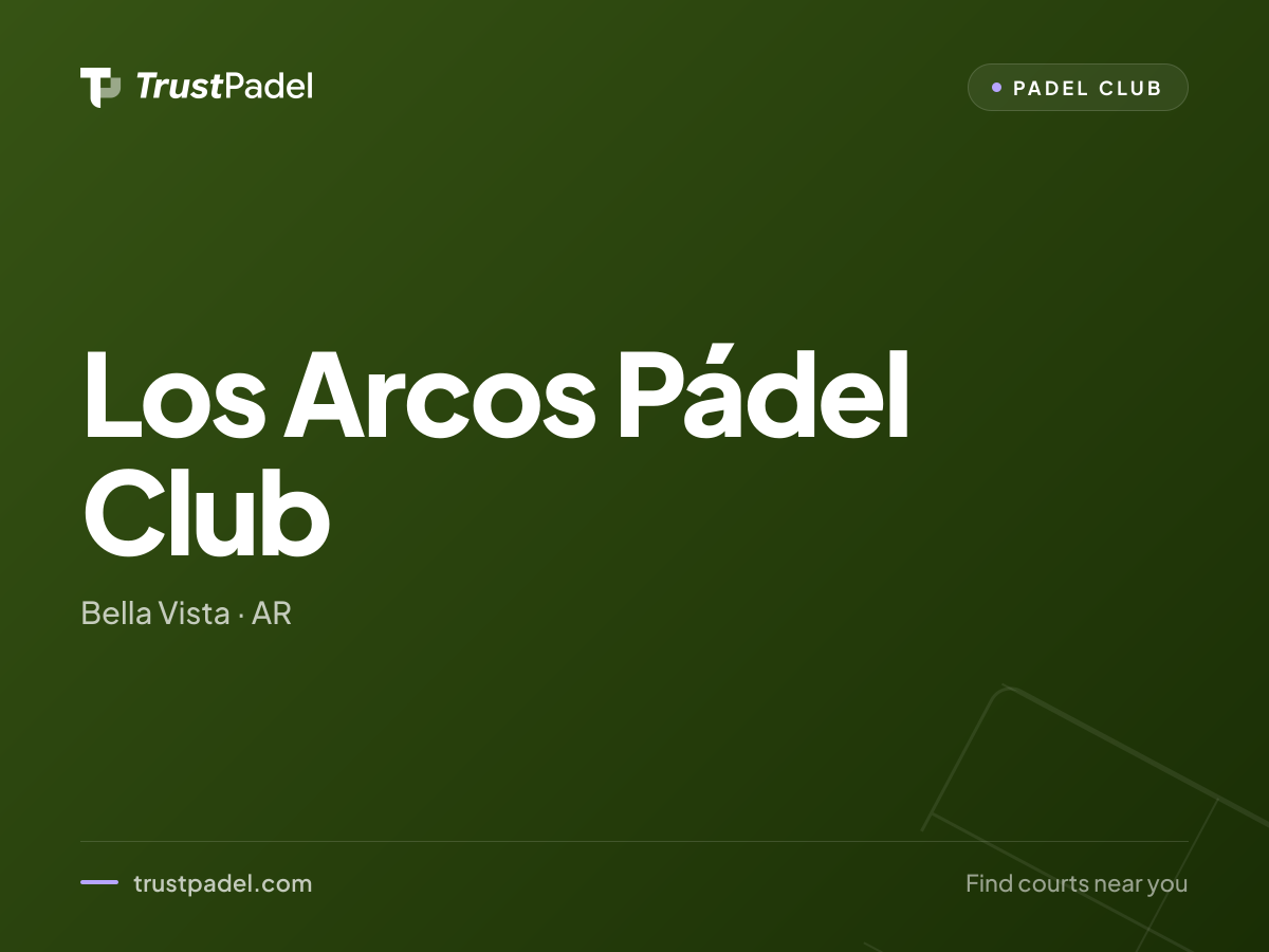 Los Arcos Pádel Club padel club