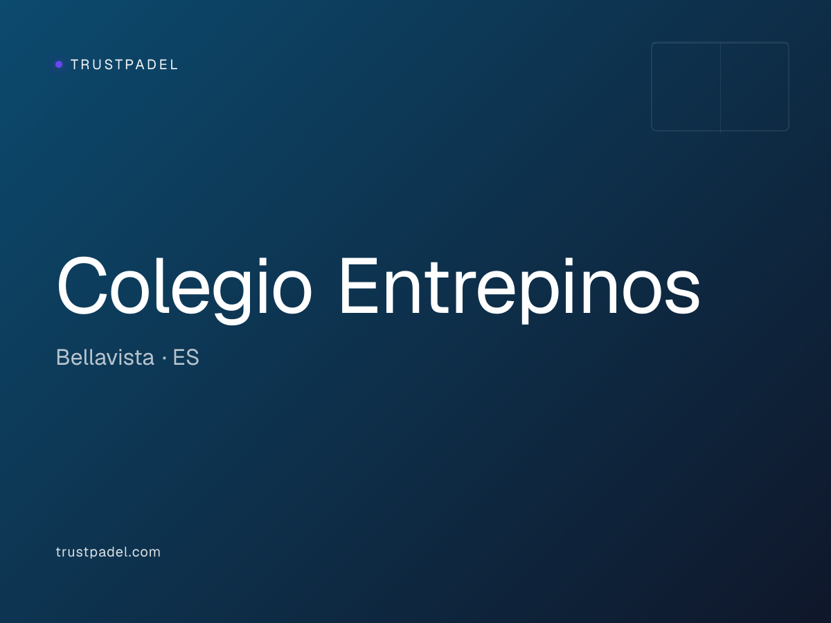Colegio Entrepinos padel club