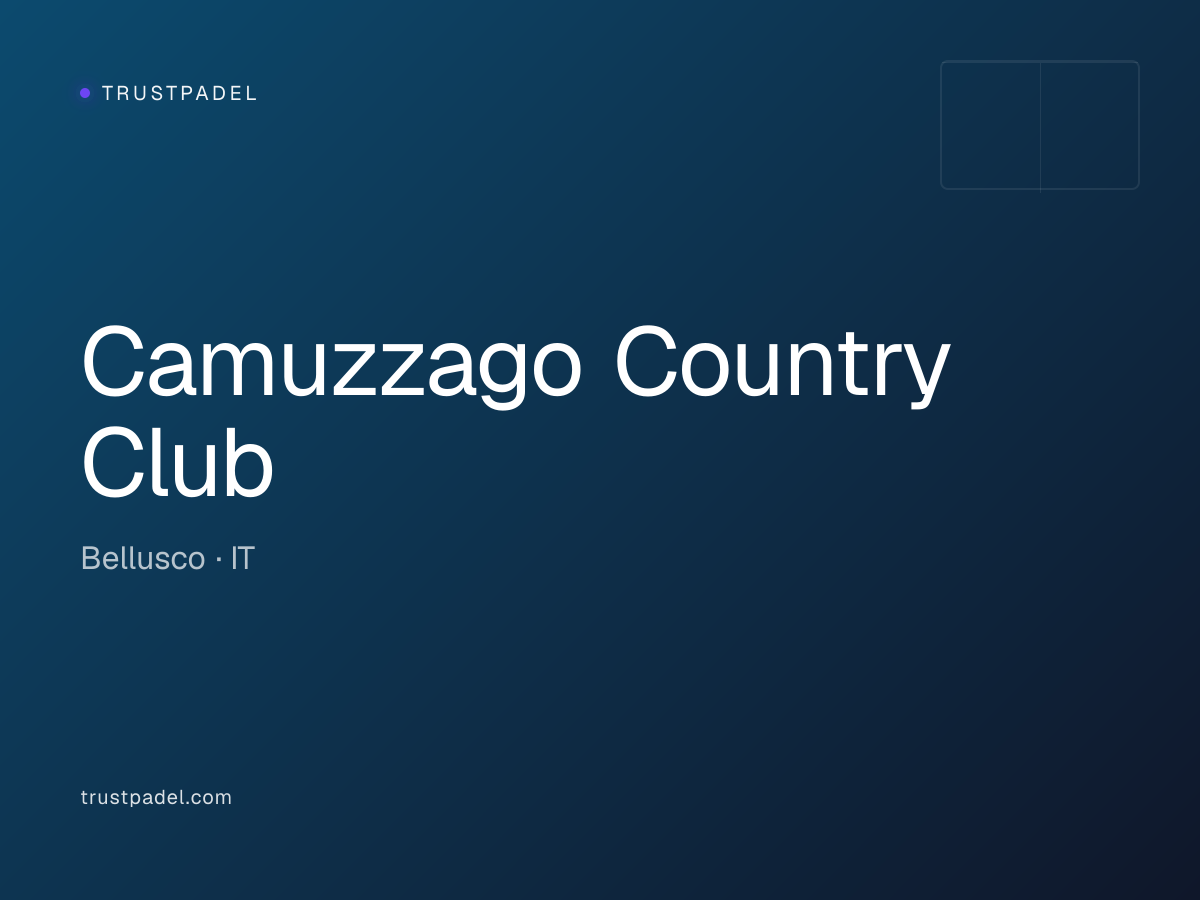 Camuzzago Country Club padel club