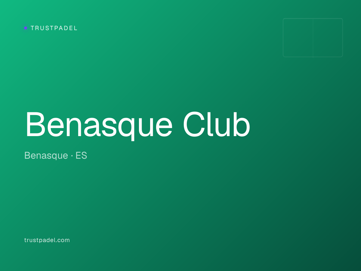Benasque Club padel club
