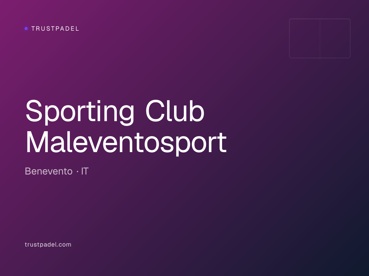 Sporting Club Maleventosport padel club
