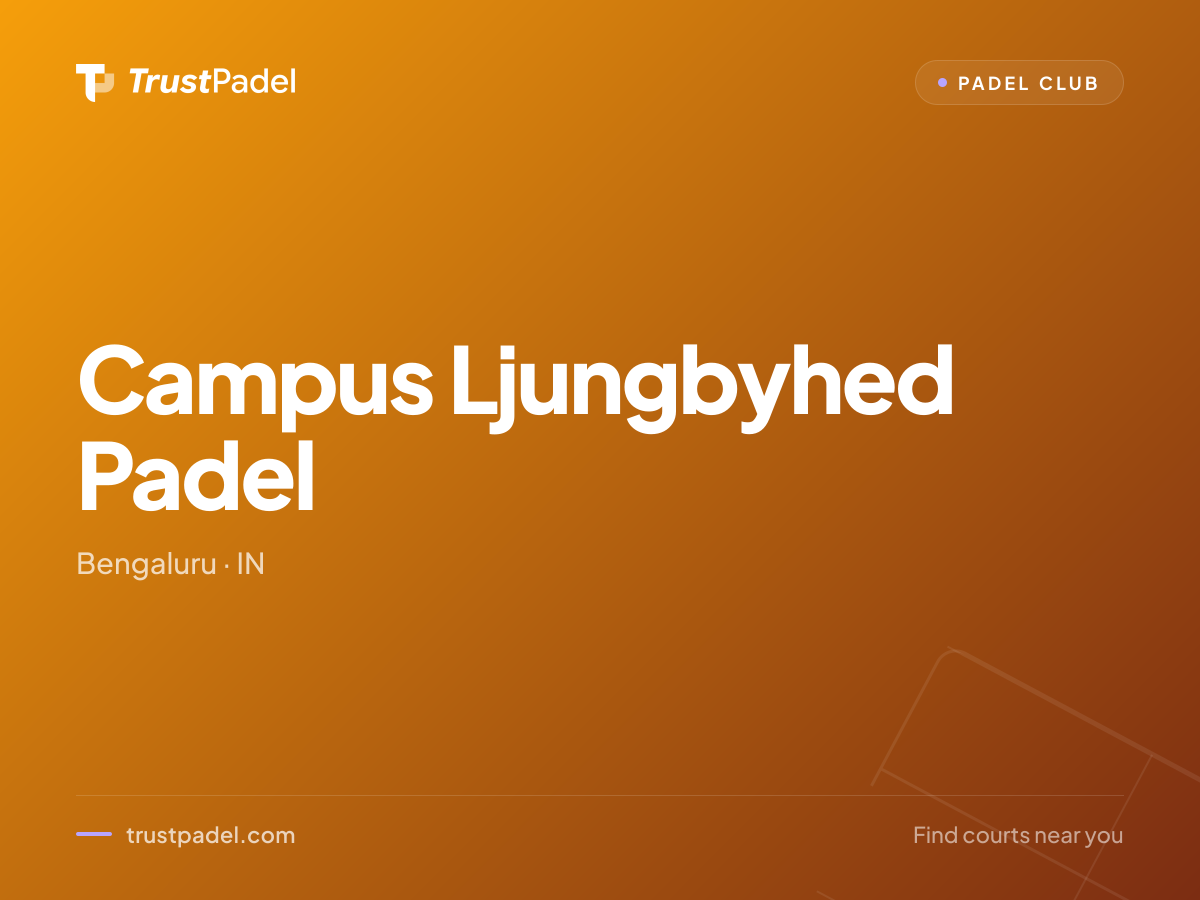 Campus Ljungbyhed Padel padel club