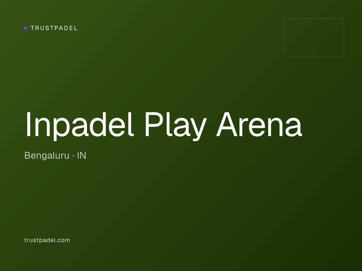 Inpadel Play Arena padel club