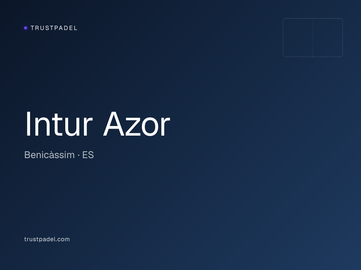 Intur Azor padel club